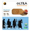 Olyra, Biscoitos Orgânicos para o Café da Manhã, Figo e Anis, 4 Pacotes, 37,5 g (1,32 oz) Cada