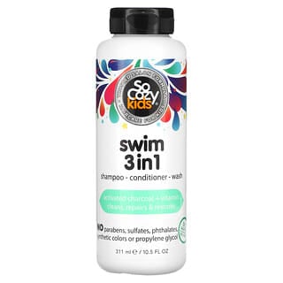 SoCozy, Kids, Shampoo Swim 3 em 1, Shampoo - Condicionador - Lavagem, 10,5 fl oz (311 ml)