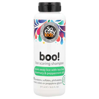SoCozy, Bambini, Boo! Shampoo antipidocchi, 311 ml