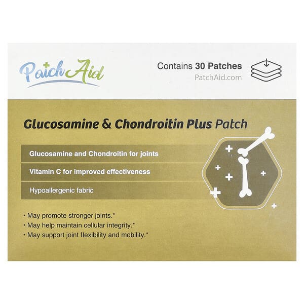 Glucosamine & Chondroitin Plus Patch, 30 Patches