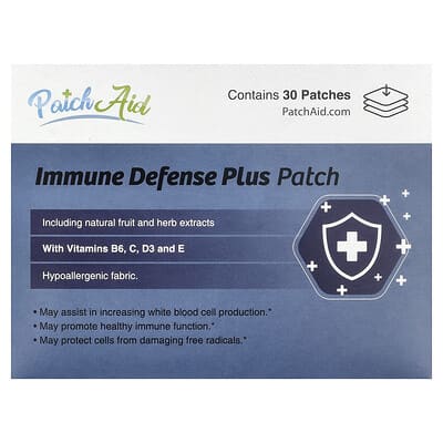 PatchAid, Immune Defence Plus Patch, 30 Patches