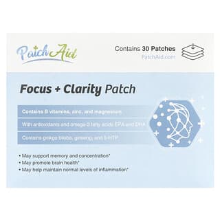 PatchAid, Parche Focus + Clarity, 30 parches