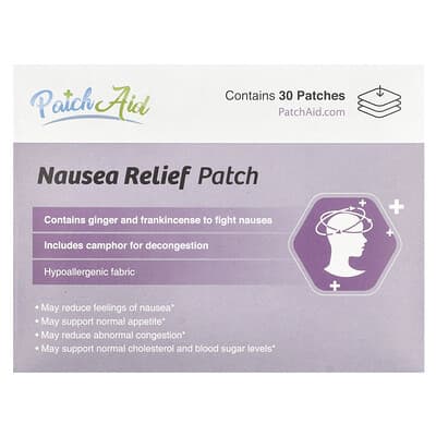 PatchAid, Antiemetic Patches, 30 Count