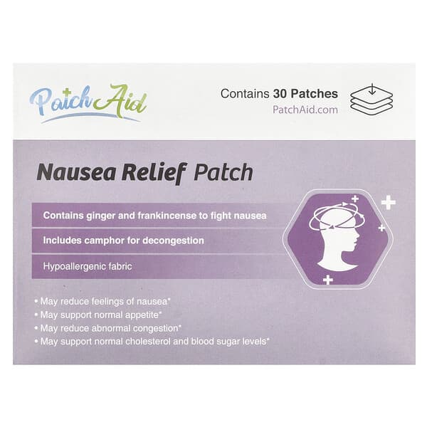 Nausea Relief Patch, 30 Patches