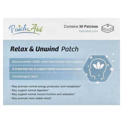 PatchAid, Relax & Unwind Patch, 30 Patches