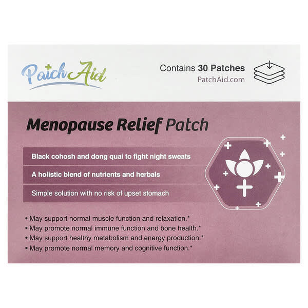Menopause Relief Patch, 30 Patches