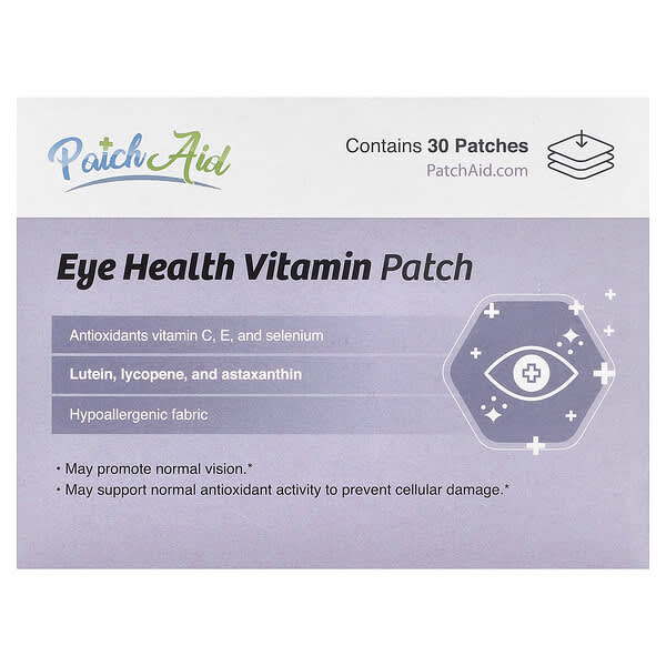 Eye Health Vitamin Patch, 30 Patches