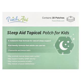 PatchAid, Sleep Aid Topical Patch for Kids, 30 Patches