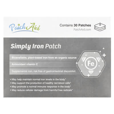 PatchAid, Simple Iron Patches, 30 Count