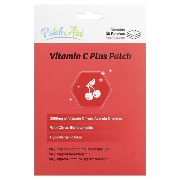 PatchAid, патч с витамином C Plus, 30 патчей