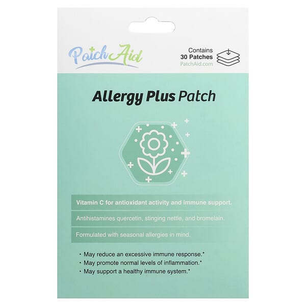 PatchAid, Adesivo Alergia Plus, 30 Adesivos