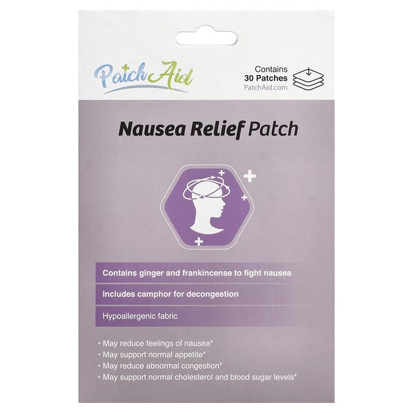 PatchAid（パッチエイド）, Nausea Relief Patch、パッチ30枚