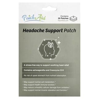 PatchAid, патч от головной боли, 30 патчей