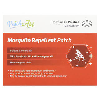 PatchAid, Mosquito Repellent Patch, 30 Patches