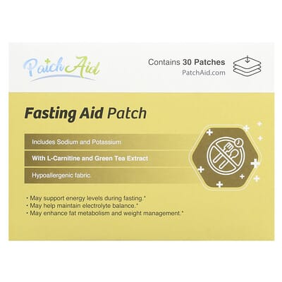 PatchAid, Fasting Aid Patches, 30 Tablets