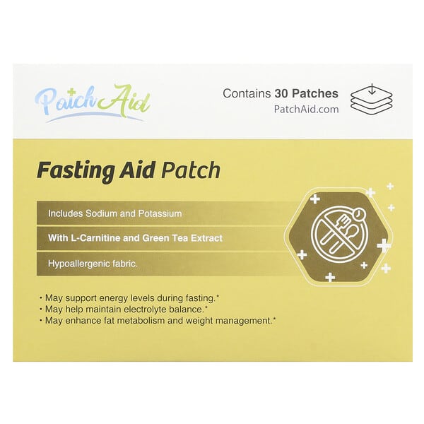 Fasting Aid Patch, 30 Patches