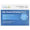 Parches de vitamina D3 y calcio para niños, 30 parches