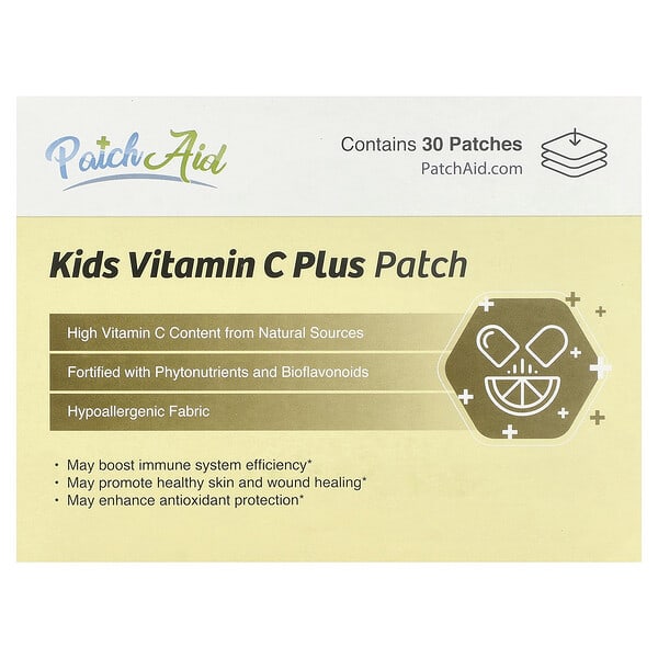 Kids Vitamin C Plus Patch, 30 Patches