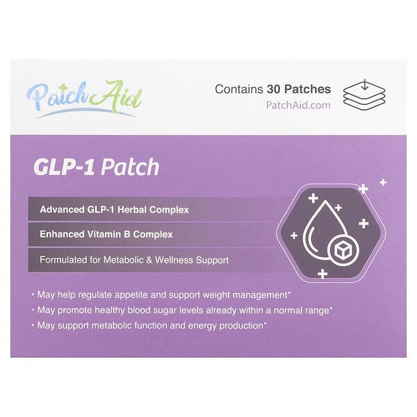 GLP-1 Patch, 30 Patches