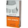 Natural Hair Removal System, Wax Strips, Face & Bikini, 16 (8x2 Sided) Strips