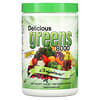 Delicious Greens 8000, original, 300 g (10,6 oz) en polvo