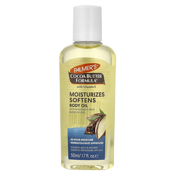 فوائد زيت بالمرز مع أفضل سعر على موقع اي هيرب 3 Palmer's, Cocoa Butter Formula® with Vitamin E, Body Oil, 1.7 fl oz (50 ml)