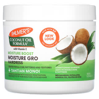 Palmer's, Fórmula de aceite de coco con vitamina E, Moisture Gro Hairdress`` 150 g (5,25 oz)