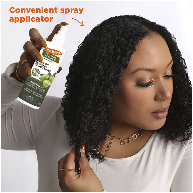 Olive Oil Formula with Vitamin E, Shine Therapy Leave-In Conditioner, 8.5  fl oz (250