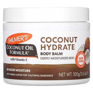 Palmer's, Coconut Oil Formula з вітаміном E, кокосовий зволожувальний бальзам для тіла, 100 г (3,5 унції)