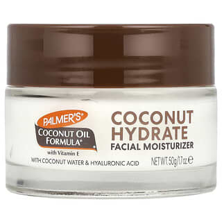 Palmer's, Coconut Oil Formula® con vitamina E, crema idratante per il viso al cocco, 50 g