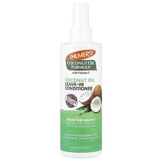 Palmer's, Coconut Oil Formula avec vitamine E, Après-shampooing sans rinçage à l'huile de coco, 250 ml
