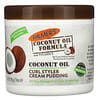 Curl Styler Cream Pudding, Coconut Oil, 14 oz (396 g)