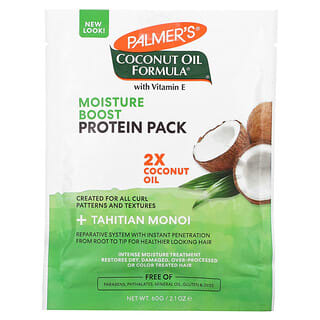 Palmers, Coconut Oil Formula With Vitamin E, Moisture Boost Protein Pack, 2.1 oz (60 g)