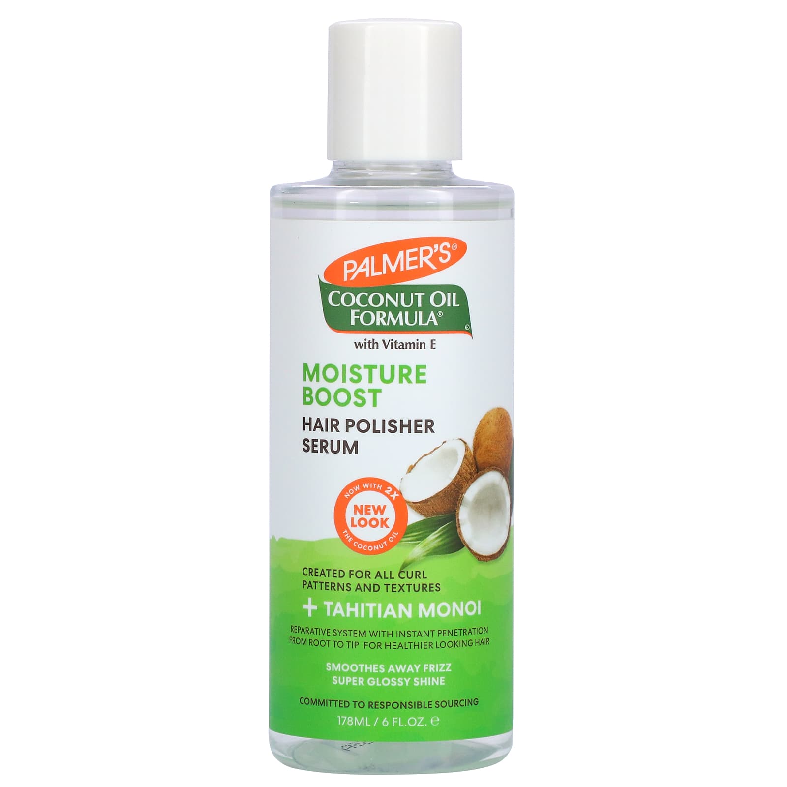 Palmers, Coconut Oil Formula, Moisture Boost Hair Polisher Serum, 6 fl oz  (178 ml)