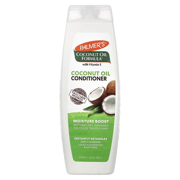 Palmer's, Coconut Oil Formula® 비타민E 함유, 모이스처 부스트 컨디셔너, 400ml(13.5fl oz)