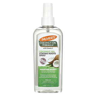 Palmer's, Coconut Oil Formula® com Vitamina E, Spray para Raiz Forte, Moisture Boost, 150 ml (5,1 fl oz)