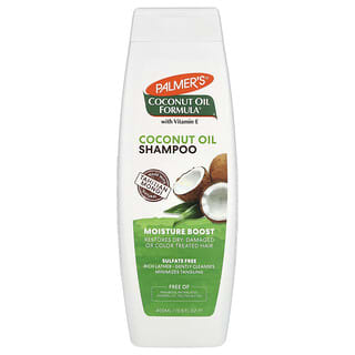 Palmer's, Coconut Oil Formula with Vitamin E, Coconut Oil Shampoo, Dry, Damaged or Color Treated Hair, Moisture Boost, 13.5 fl oz (400 ml)