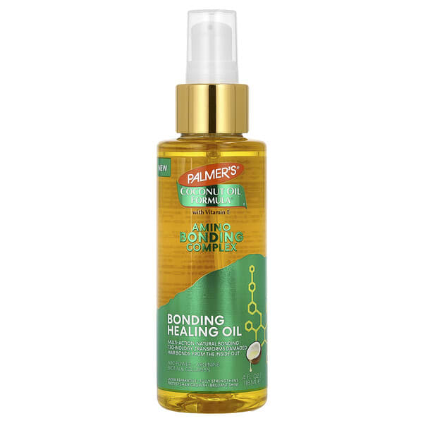 Palmer's, 코코넛오일 포뮬라, 비타민E 함유, 아미노 본딩 복합체, 본딩 힐링 오일, 118ml(4fl oz)