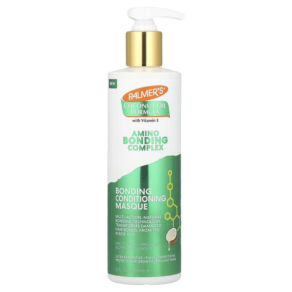 Palmer's, Coconut Oil Formula® met vitamine E, aminobindingscomplex, bonding conditionerend masker, 355 ml