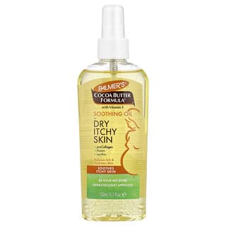بالمرز‏, Cocoa Butter Formula® مع فيتامين هـ ، زيت مهدئ ، للبشرة الجافة والمصابة بالحكة ، 5.1 أونصة سائلة (150 مل)