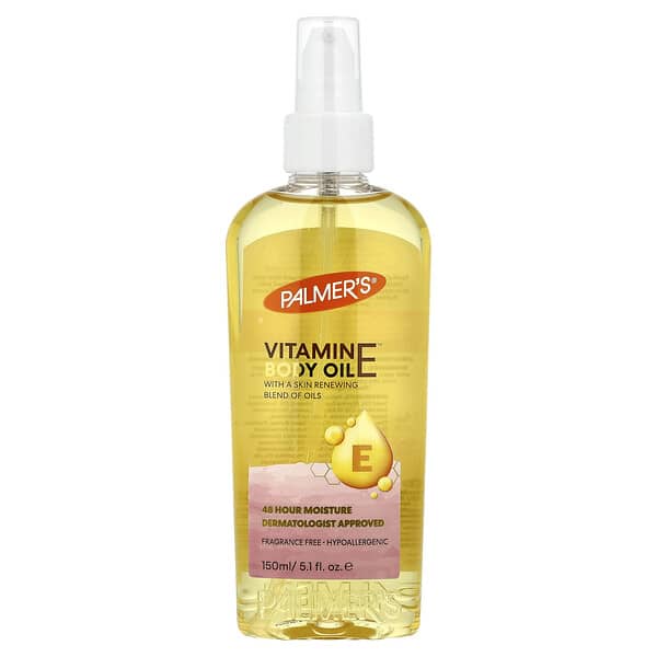Palmer's, 천연 비타민E 바디 오일, 향료 무함유, 150ml(5.1fl oz)