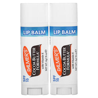 Palmers, Lip Balm, SPF 15, Original, 2 Pack, 0.15 oz (4 g) Each