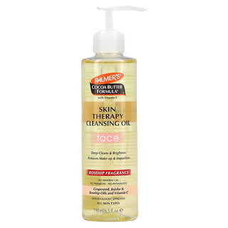 Palmers, Cocoa Butter Formula with Vitamin E, Skin Therapy Cleansing Oil, Face, Rosehip, 6.5 fl oz (190 ml)