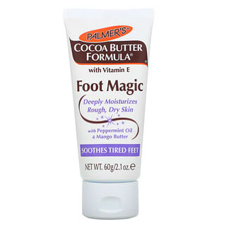 Palmer's, Cocoa Butter Formula with Vitamin E, Foot Magic, with Peppermint Oil & Mango Butter, 2.1 oz (60 g)