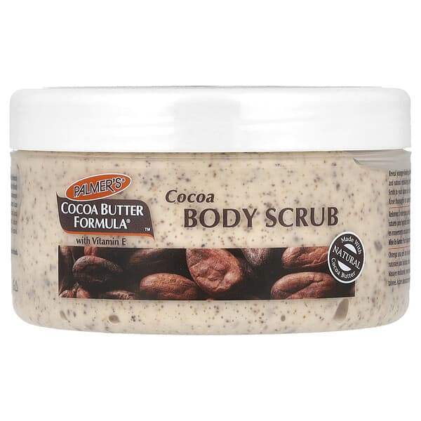 Palmer's, Cocoa Butter Formula, 비타민E 함유, 코코아 바디 스크럽, 200g(7oz)