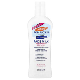 Palmer's, Skin Success with Vitamin E, Fade Milk, лосьон для тела, корректирующий тонус, 250 мл (8,5 жидк. унц.)