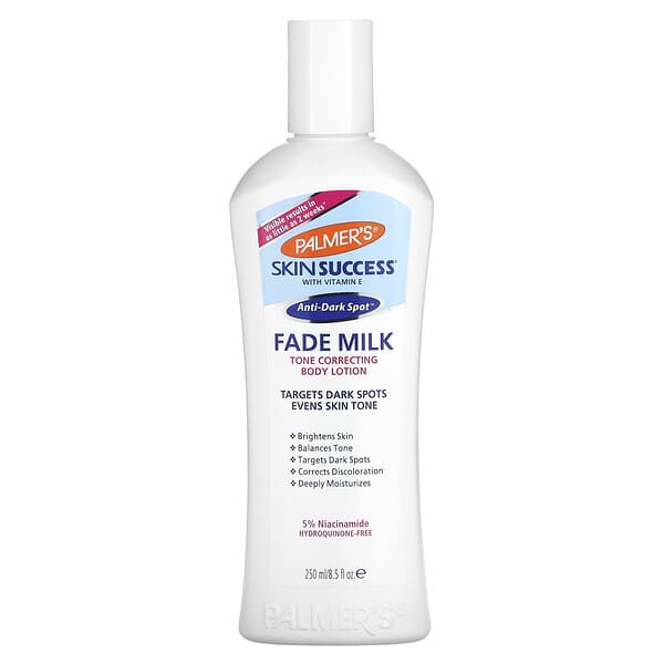 Palmers, Skin Success with Vitamin E, Fade Milk, Tone Correcting Body Lotion, 8.5 fl oz (250 ml)