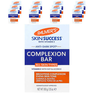 Palmer's, Skin Success® with Vitamin E, Anti-Dark Spot® Complexion Bar Soap, All Skin Types, 12 Bars, 3.5 oz (100 g)