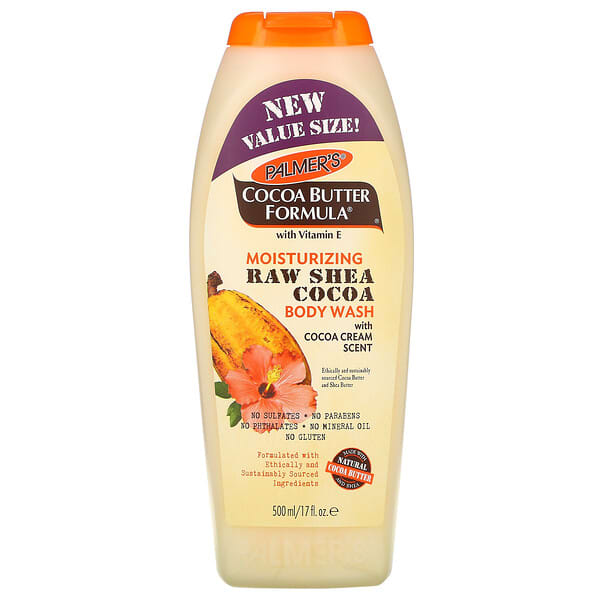 Palmer's, Cocoa Butter Formula, Moisturizing Raw Shea Cocoa Body Wash