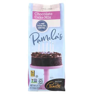 Pamela's Products, Mistura para Bolo de Chocolate, 21 oz (595 g)